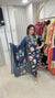 New Pathani Suit in Pure Cotton Fabric - Navy blue with pink floral print Pure Cotton women's ethnic wear