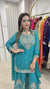 Semi party wear suits Pure chinon fabric
